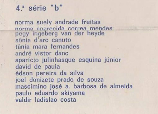 turma 4b